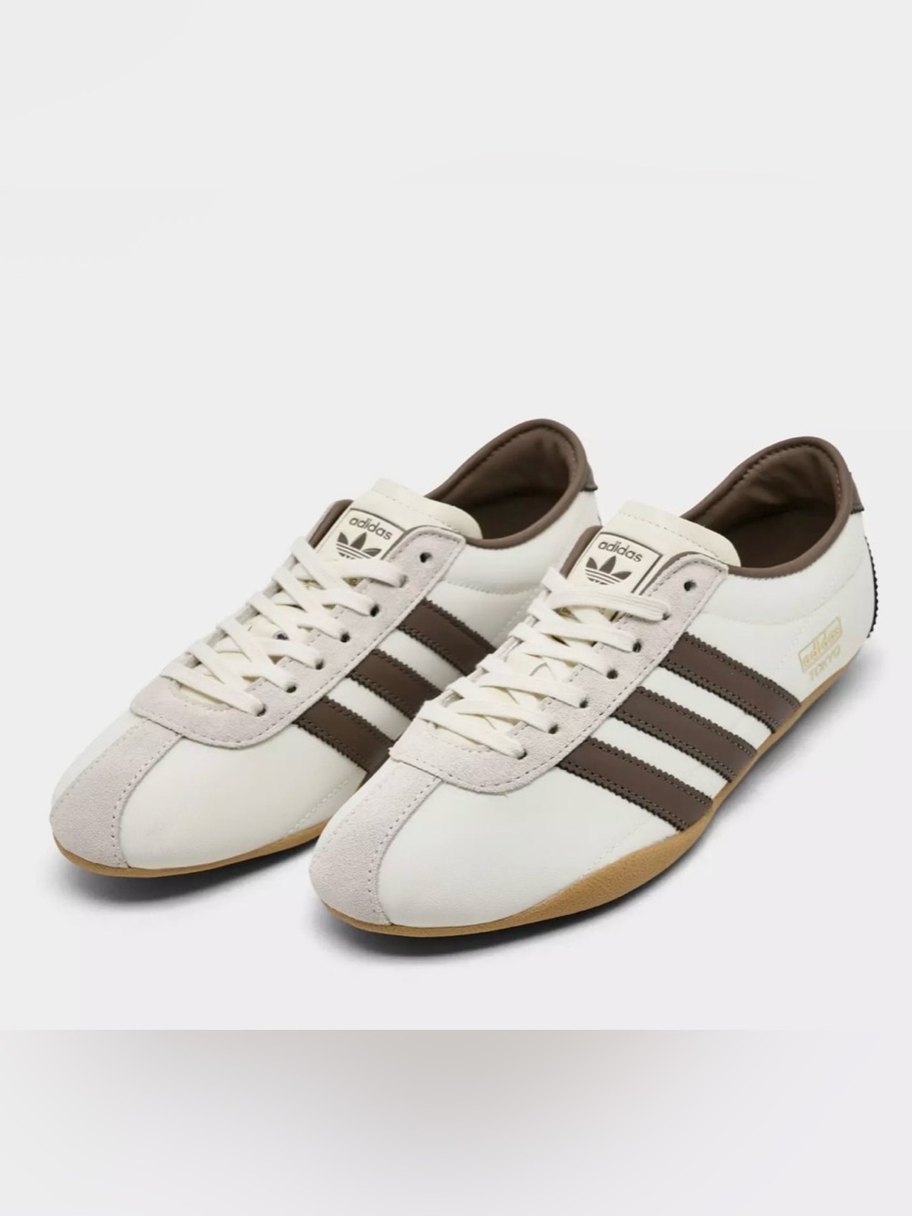 adidas Tokyo W Sneakers brown and white